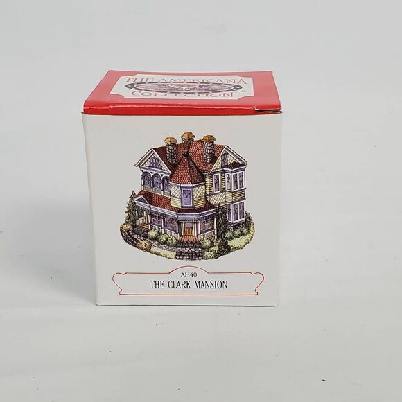 Liberty Falls The Clark Mansion AH40 Figurine w/ Box - Picture 3 of 4